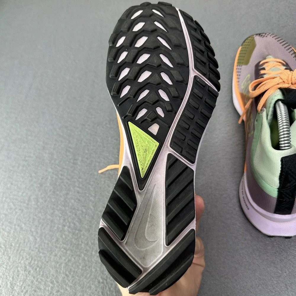 Nike React Pegasus Trail 4 GTX V2 Smoke Women US Size 7.5 DJ7929-500 Gore Tex